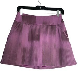 NWOT Adidas Womens Ultimate365 Golf Skort Skirt‎ Purple Gray Moisture Wicking XS